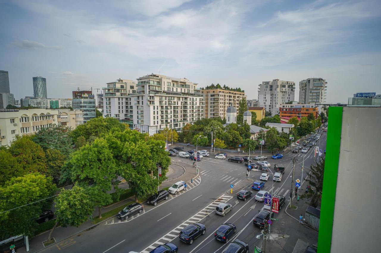 Penthouse With Huge Rooftop & Amazing City View Bucharest Exterior photo